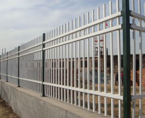 德阳锌钢围墙栏杆004